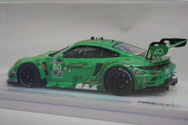 1:43 TSM TSM430747 Porsche 911 GT3 R AO Racing IMSA Sebring 12Hrs GTD 2023 #80