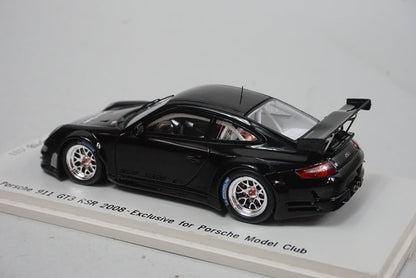 1:43 SPARK SAM050 Porsche Club Custom Porsche 911 GT3 RSR 2008 model car