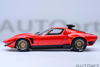 [ Pre-order ] 79171 AUTOart 1:18 Lamborghini Miura SVR Jota Red