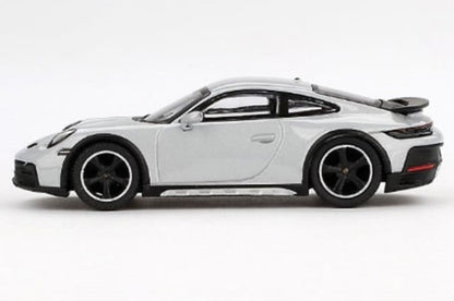 [ Back-order ] TSM MINI-GT MGT00891-L 1:64 Porsche 911 Dakar Ice Grey Metallic LHD model car