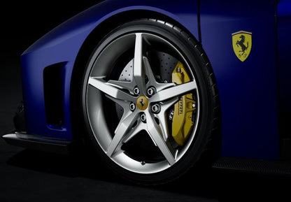 [ Pre-order ] PP18253D BBR 1:18 Ferrari F80 opt carbon Blu Elettrico wheels silver *Clear case included