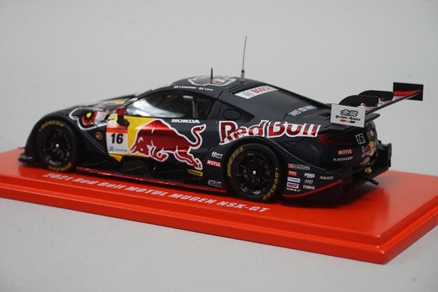 1:43 SPARK 90000-XYM-330G Honda Red Bull Motul Mugen NSX-GT 2021 #16 model car