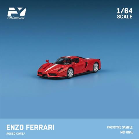 [ Pre-order ] FY64068 Finclassically 1:64 Ferrari Enzo Red Italian Flag