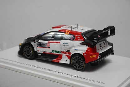 1:43 SPARK S6691 Toyota GR Yaris Rally 1 GAZOO WRT Rally Monte Carlo '22 #33