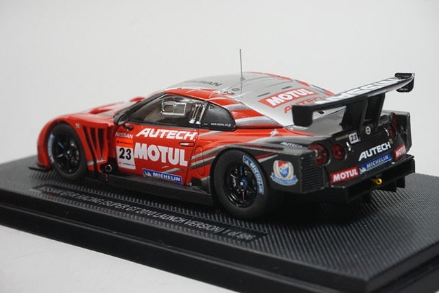 1:43 EBBRO KWAM122064 Nissan GT-R Racing Super GT 2010 Launch Ver. #23 model car