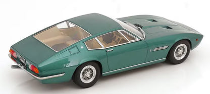 KKDC181272 KK scale 1:18 Maserati Ghibli Coupe 1969 Green Metallic