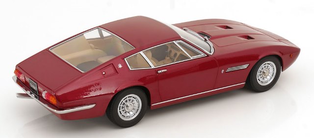 KKDC181273 KK scale 1:18 Maserati Ghibli Coupe 1969 Red Metallic