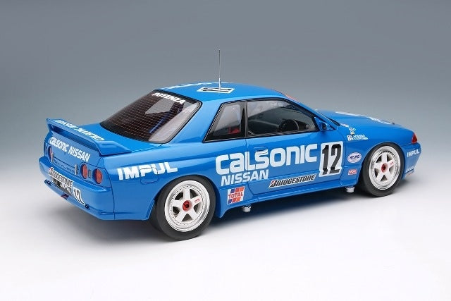 [ Pre-order ] EML186 Make Up EIDOLON 1:18 Nissan Calsonic Skyline GT-R Gr.A Hi-land 300km 1993 Winner