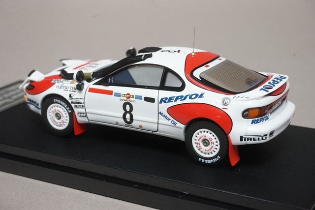 1:43 HPI 8004 Toyota Celica Turbo 4WD Safari 1992 #8 model car