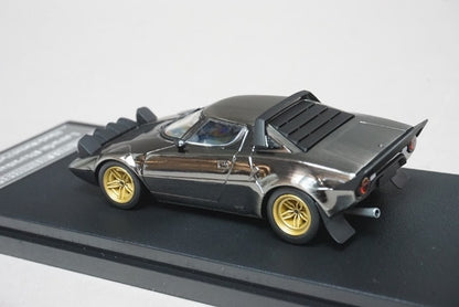 1:43 HPI 8221 Lancia Stratos HF Black Metal Polish model car