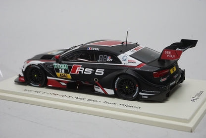 1:43 SPARK SG435 Audi RS5 DTM 2018 #28 model car