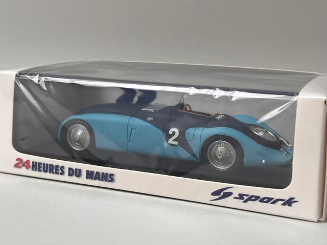 1:43 SPARK 43LM37 Bugatti 57 G LM Winner 1937 #2 model car