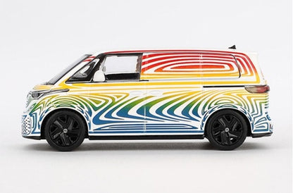 [ Back-order ] TSM MINI-GT MGT00899-L 1:64 Volkswagen ID Buzz Prototype "Rainbow" LHD model car