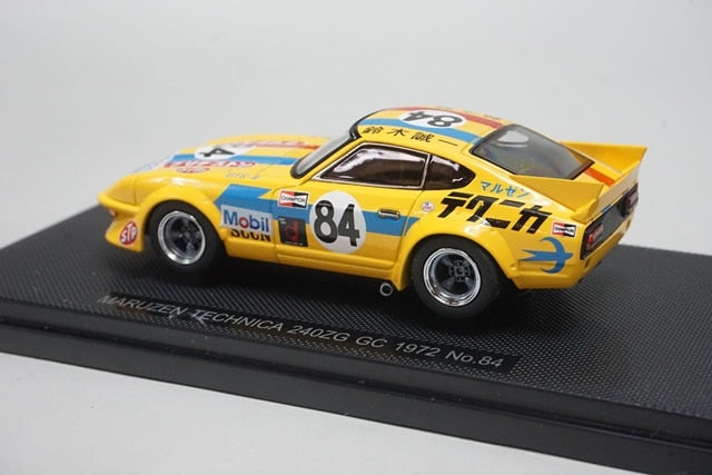 1:43 EBBRO 44606 Maruzen Technica 240ZG GC 1972 #84 model car