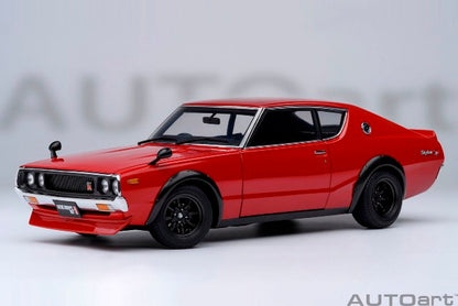 [ Pre-order ] 77468 AUTOart 1:18 Nissan Skyline 2000GT-R (KPGC110) Tuned Version Red