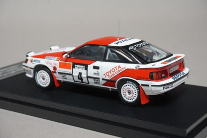 1:43 HPI 8573 Mirage Toyota Celica GT-Four 1000 Lakes 1990 #4 model car