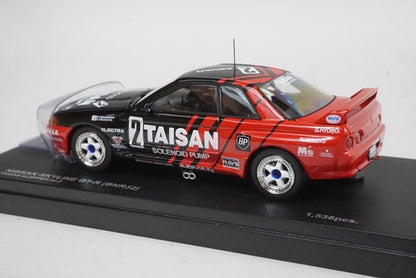 1:43 KYOSHO 03225B Nissan Skyline GT-R (BNR32) Taisan #2 model car