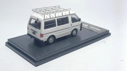 [ Pre-order ] MC640021A MC Model Collect 1:64 Scale Mazda Bongo Van High Roof 1989 Cargo Box Truck in White