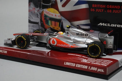 1:43 MINICHAMPS 533124374 Vodafone McLaren Mercedes British 2012 #4 L. Hamilton