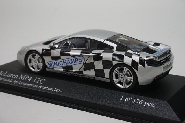 1:43 MINICHAMPS 533133023 McLaren MP4-12C 2011 Nuremberg Toy Fair 2012 model car