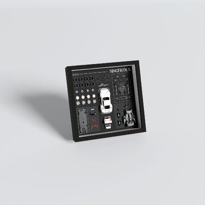 [ Pre-order ]FY64074 Finclassically 1:64 Singer DLS Frame Series White - Parts