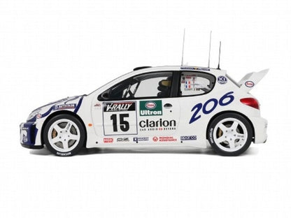 [ Pre-order ] OTMG081 OTTO 1:12 Peugeot 206 WRC Tour de Corse 1999 #15 Resin model (no opening and closing mechanism)