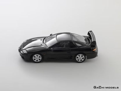 GM64001BK GaChi Models 1:64 Mitsubishi GTO (1998) 3000GT Black
