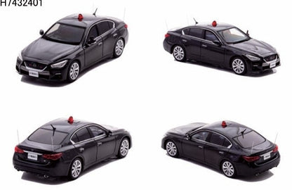 [ Pre-order ] H7432401 RAI'S 1:43 Nissan Skyline GT (V37) 2024 Police Headquarters Security Department VIP Protection Vehicle