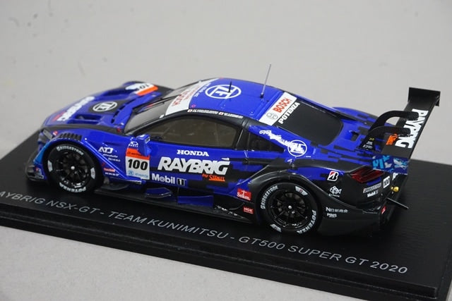 1:43 Spark SGT118 Honda Raybrig NSX-GT GT500 Super GT 2020 #100
