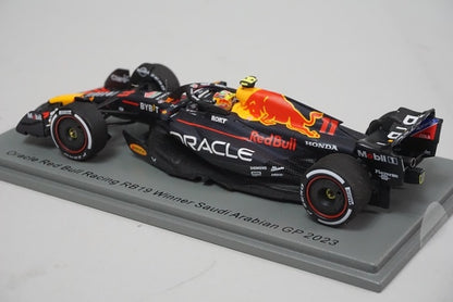 1:43 SPARK S8570 Oracle Red Bull Racing RB19 Saudi Arabia GP Winner 2023 #11 Sergio Perez