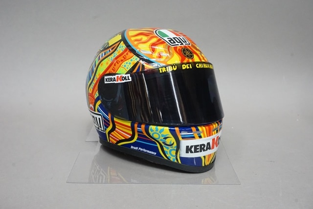 1:2 MINICHAMPS 328080046 AGV Helmet MotoGP 2008 Valentino Rossi #46