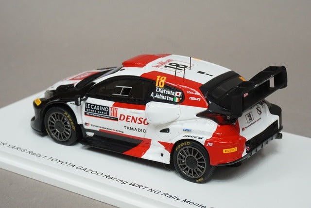 1:43 Spark S6693 Toyota GR Yaris Rally 1 Gazoo Racing WRT NG Rally Monte Carlo Rally 2022 #18 model car