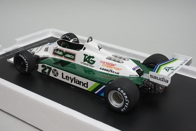 1:18 Spark 18S117 Williams FW 07B World Champion 1980 #27 A.Jones