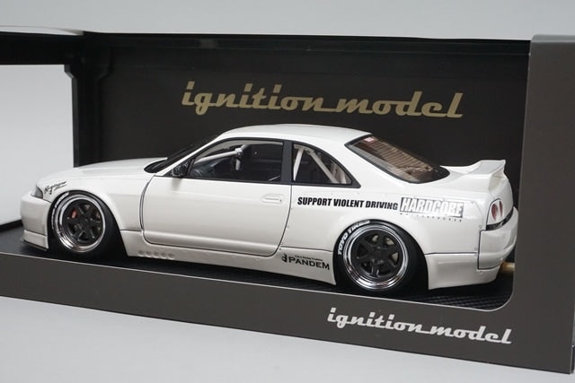 1:18 ignition model IG3029 Nissan Pandem GT-R (BCNR33) White model car