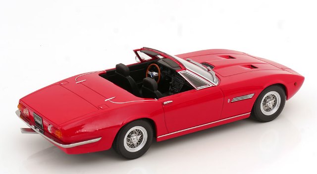 [ Pre-order ] KKDC181301 KK scale 1:18 Maserati Ghibli Spyder 1970 red