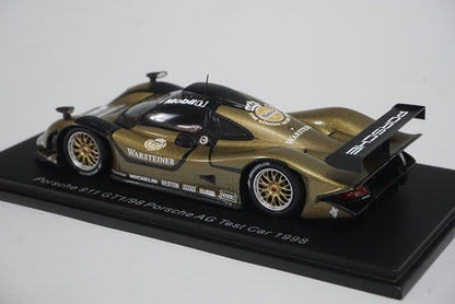 1:43 SPARK S5997 Porsche 911 GT1/98 AG Test Car 1998 model car