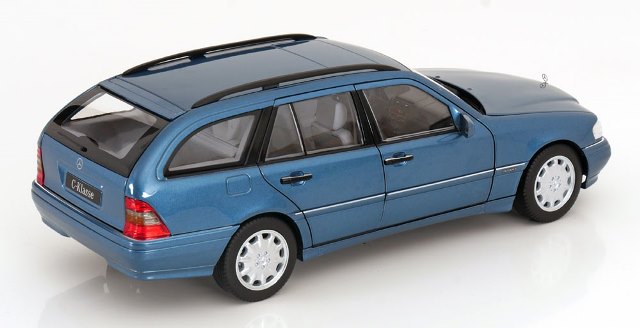 [ Pre-order ] 183386 NOREV 1:18 Mercedes C-Klasse W202 Estate 1997 Turquoise Metallic (Modellissimo Custom Order)