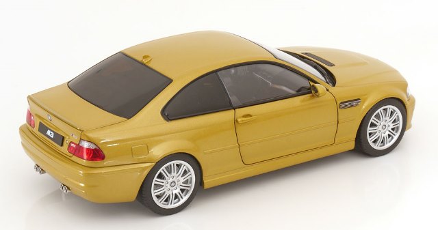 [ Pre-order ] 183000 NOREV 1:18 scale BMW M3 CSL E46 2000 Yellow Metallic MODELISSIMO custom order