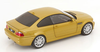 [ Pre-order ] 183000 NOREV 1:18 scale BMW M3 CSL E46 2000 Yellow Metallic MODELISSIMO custom order