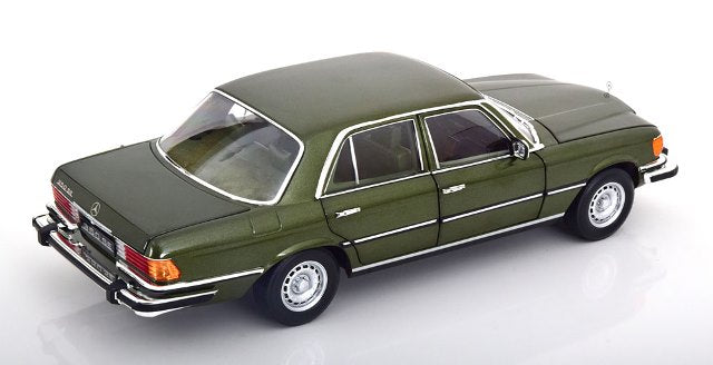 [ Pre-order ] 183972 NOREV 1:18 Mercedes 350 SE W116 US Version 1973 Dark Green Metallic (Modellissimo Custom Order)