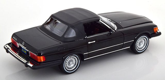 [ Pre-order ] 183724 NOREV 1:18 Scale Mercedes 450SL R107 US-Version American Gigolo 1979 Black MODELISSIMO Custom Order