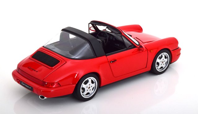 [ Pre-order ] 187325 NOREV 1:18 Scale Porsche 911 (964) Carrera 4 1990 Targa Red MODELISSIMO Custom Order