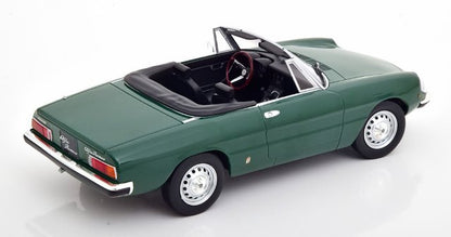 [ Pre-order ] 187881 NOREV 1:18 Scale Alfa Romeo 2000 Spider 1978 with Removable Softtop, Green, Custom Order from MODELISSIMO