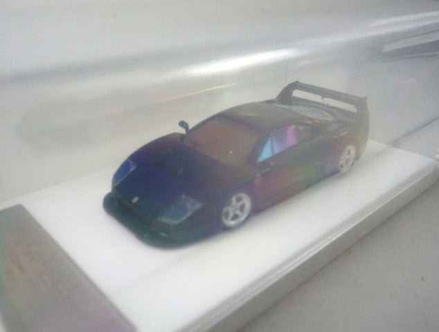 M64X 1:64 Ferrari F40 LM Competizione Nero Black model car