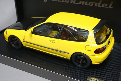 1:18 ignition model IG3044 Honda Civic (EG6) Yellow