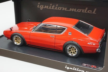 1:18 Ignition model IG3455 Nissan Skyline 2000 GT-R (KPGC) Red model car