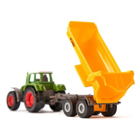 SK1605 SIKU Fendt Tractor with Dipper Trailer