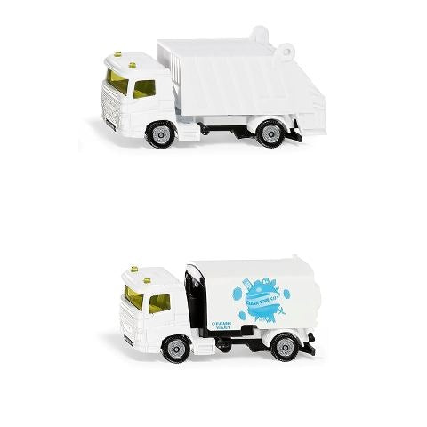 SK1687 SIKU Street Sweeper & Garbage Truck Set