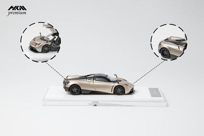 HKM Premium 1:64 Pagani Huayra Coupe 2014 with opening features Champagne