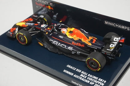 1:43 MINICHAMPS 417230301 ORACLE Red Bull Racing RB19 Australian GP 2023 #1